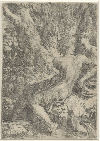 Szerelmes Pár alkotó: Parmigianino