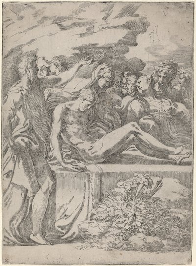A síremlék alkotó: Parmigianino