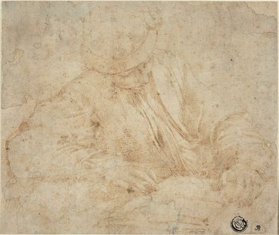 Fiatal ember olvas alkotó: Parmigianino