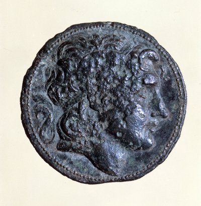 Érme I. Mithridátus (Kr. e. 171 – ie 139), a pártusok királyának képmásával. alkotó: Parthian School