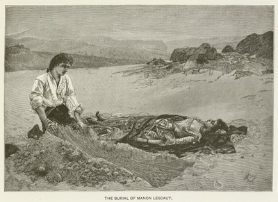 Manon Lescaut temetése alkotó: Pascal Adolphe Jean Dagnan Bouveret