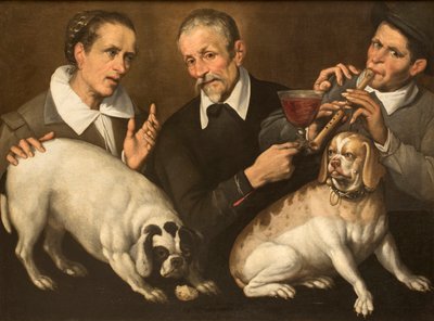 Zufolo játékos, 1585-1590. alkotó: Passerotti