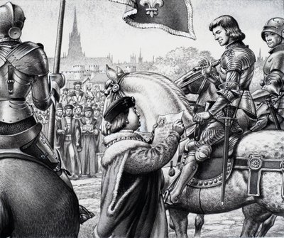 König Heinrich VII. von Pat (1907-95) Nicolle