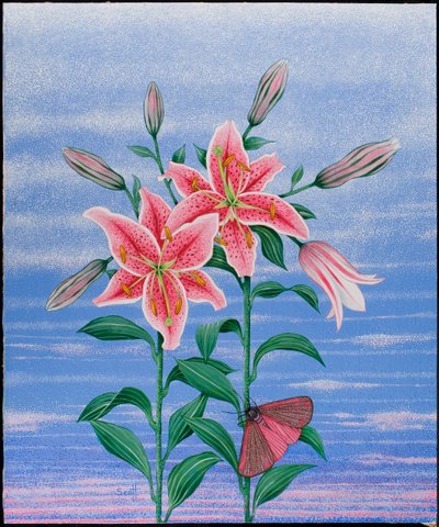Az éjszakai műszak, 2011 (akril, calico) alkotó: Pat Scott