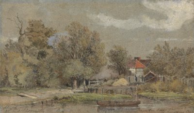 Battersea Fields, Charles Matthews számára festve, Esq. alkotó: Patrick Nasmyth