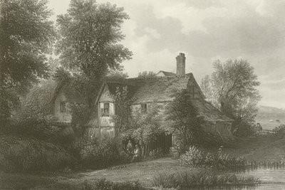 Ház az Old Hyde Parkban, London (metszet) alkotó: Patrick Nasmyth