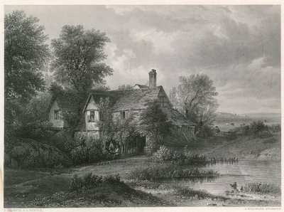A régi Hyde Parkban, Londonban alkotó: Patrick Nasmyth