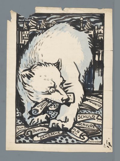 Orosz sör alkotó: Patricq Kroon (signed by artist)