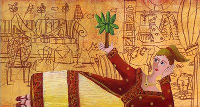 Athena, 2021 (Digitális akril) alkotó: Patrizia La Porta