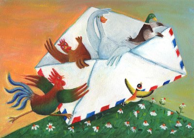 Kristálykakas, 2023 (akril, papír) alkotó: Patrizia La Porta