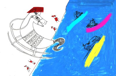 Games, 2000 (vegyes technika, papír) alkotó: Patrizia La Porta