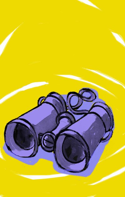 Távcső, 2021 (digitális) alkotó: Patrizia La Porta