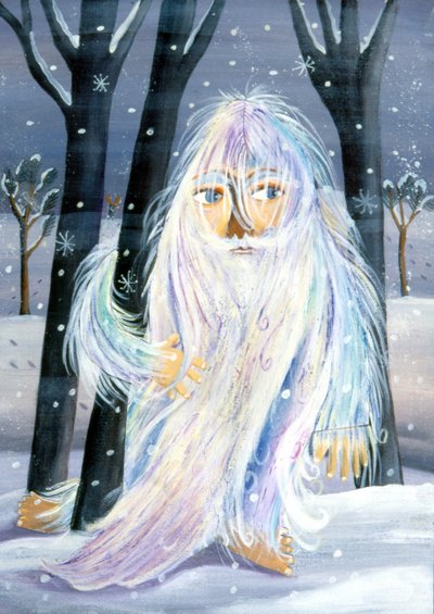 Yeti - Patrizia La Porta illusztrációja, 2000. alkotó: Patrizia La Porta