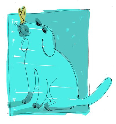 kutya, 2000 (digitális) alkotó: Patrizia La Porta