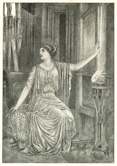 Illusztráció Homérosz Odüsszeiájához (litográfia) alkotó: Patten (after) Wilson