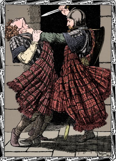 Comynt megszúrta Bruce, 1902 alkotó: Patten Wilson