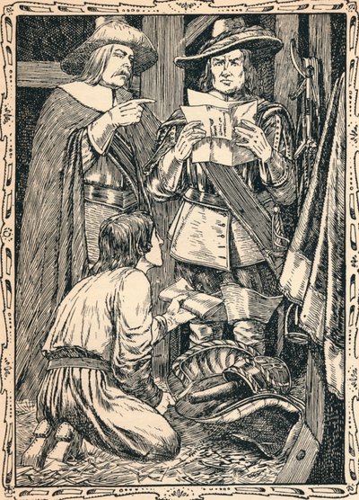 Charles Firsts-levelezés megtalálása, 1902 alkotó: Patten Wilson