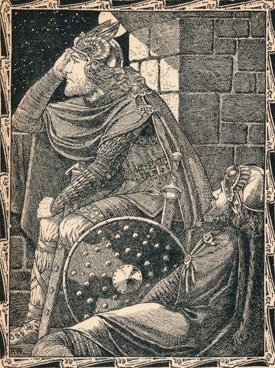 Hereward The Wake At Ely, 1902 alkotó: Patten Wilson