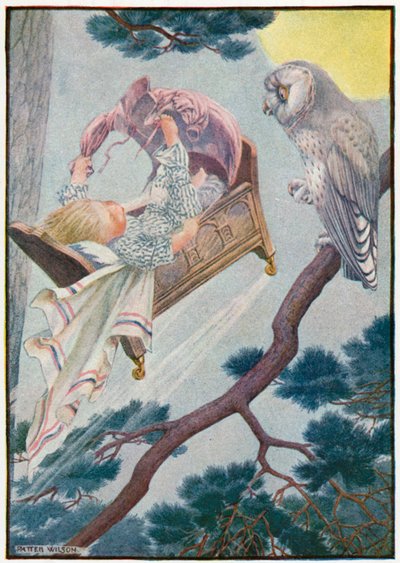 Little jack rolling (színes litho) alkotó: Patten Wilson