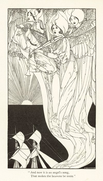 Rime of the Ancient Mariner (metszet) alkotó: Patten Wilson