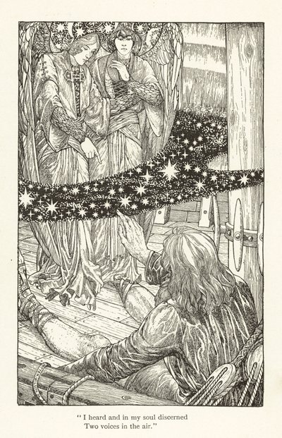 Rime of the Ancient Mariner (metszet) alkotó: Patten Wilson