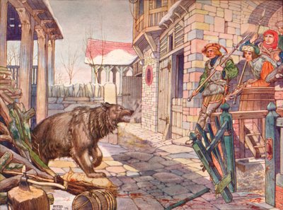 A váratlan találkozás, 1902 alkotó: Patten Wilson