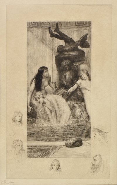 A fürdés alkotó: Paul Adolphe Rajon