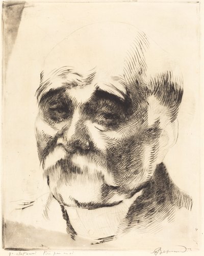 Georges Clemenceau, 1917. alkotó: Paul Albert Besnard