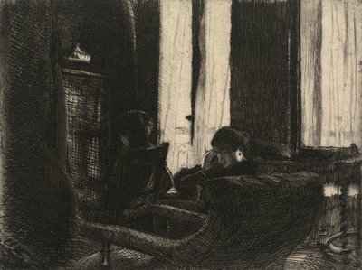 Intimitás Intimitás, 1889. alkotó: Paul Albert Besnard