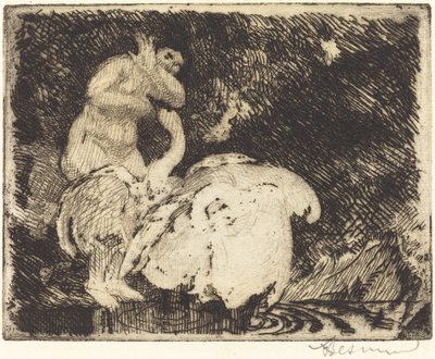 Léda fürdő Leda fürdő, 1913. alkotó: Paul Albert Besnard