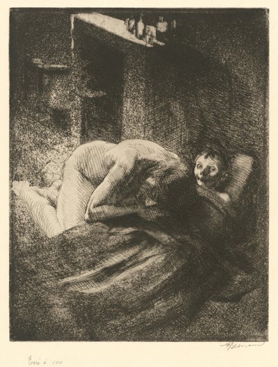 Nyomor nyomorúság, c. 1886. alkotó: Paul Albert Besnard