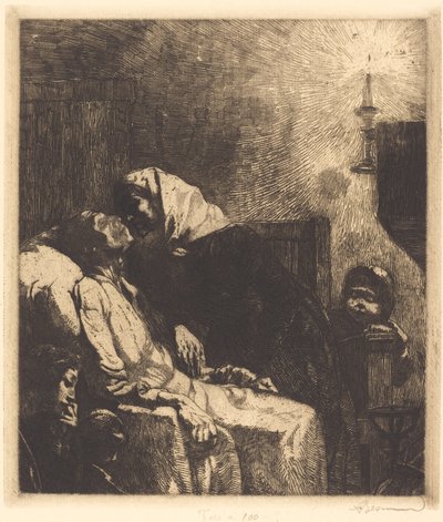 A vég, 1883. alkotó: Paul Albert Besnard