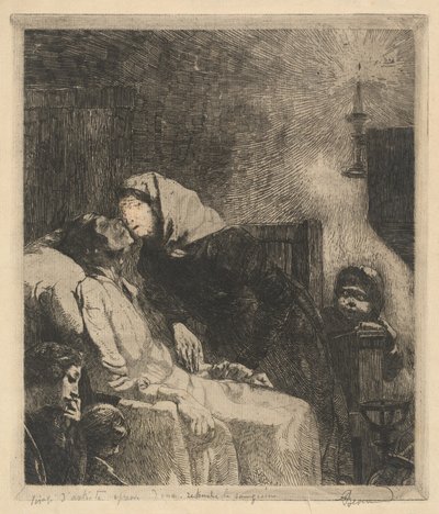 A vég Mindennek vége, 1883. alkotó: Paul Albert Besnard