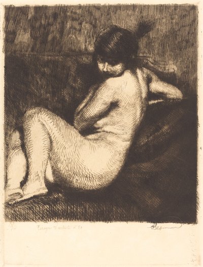 A tollas turbán A tollas turbán, 1901. alkotó: Paul Albert Besnard