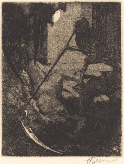 The Mystery Le mystère, 1900. alkotó: Paul Albert Besnard