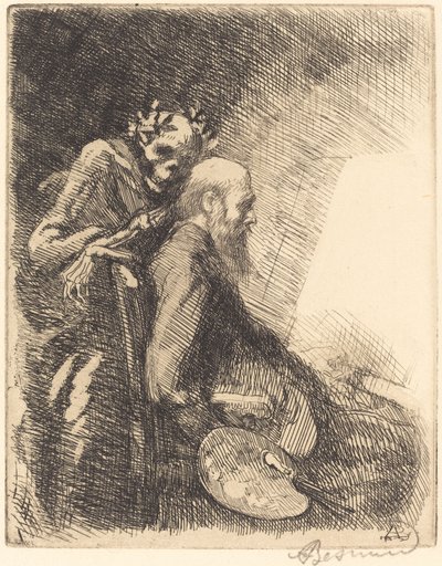 Túl igényes Exigeante, 1900. alkotó: Paul Albert Besnard