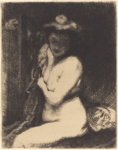 Woman at Her Toilette La toilette, 1905. alkotó: Paul Albert Besnard