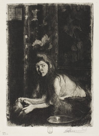 Nő vázával, 1894 alkotó: Paul Albert Besnard