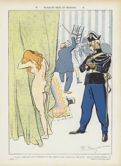 Illusztráció Le Rire alkotó: Paul Balluriau