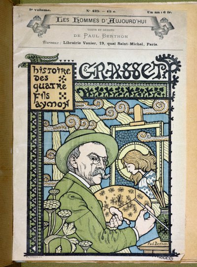 Eugene Grasset (1841-1917) portréja a "Les Hommes d