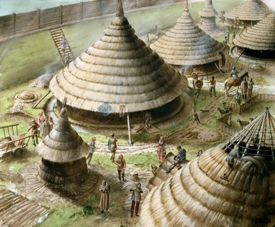 Leányvár, Kr.e. 5. század, 1990-2010 alkotó: Paul Birkbeck