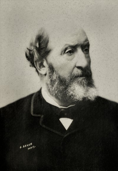 Emile Augier portréja (fotó) alkotó: Paul Boyer