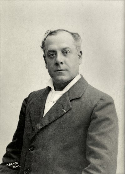 Lucien Fugere portréja (fénykép) alkotó: Paul Boyer