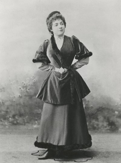 Juliette Girard portréja, 1900 körül alkotó: Paul Boyer