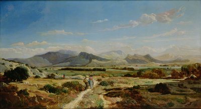 Hills Allauch közelében, 1862 alkotó: Paul Camille Guigou
