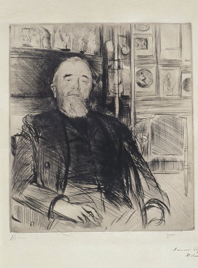 Porträt von Alexis Rouart alkotó: Paul Cesar Helleu