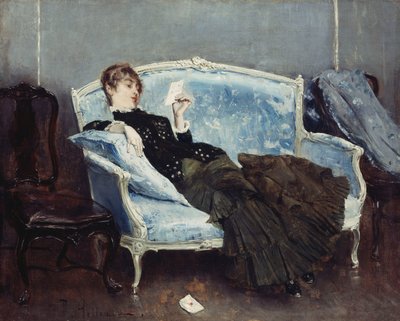 A levél; A levél, alkotó: Paul Cesar Helleu