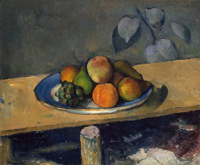 Alma, körte és szőlő, 1879 körül (olaj, vászon) alkotó: Paul Cézanne