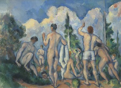 Fürdőzők alkotó: Paul Cézanne