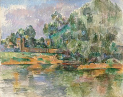 A Szajna partja Médannál alkotó: Paul Cézanne